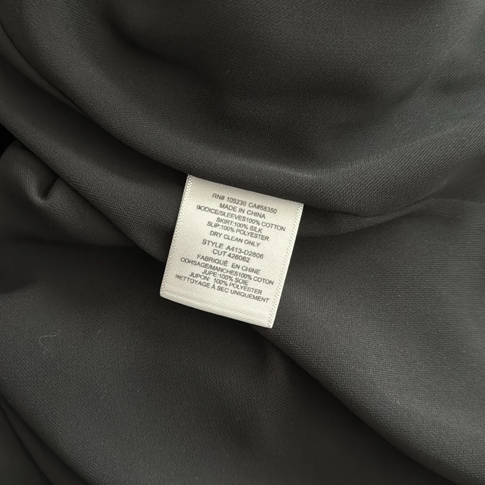 New Joie black babydoll slip dress xs - Picture 3 of 3